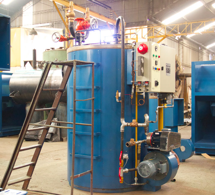 Caldera vertical de vapor eléctrica instalada en Brasil-Caldera de  calefacción eléctri-casos-Henan Province Sitong Boiler Co., Ltd.